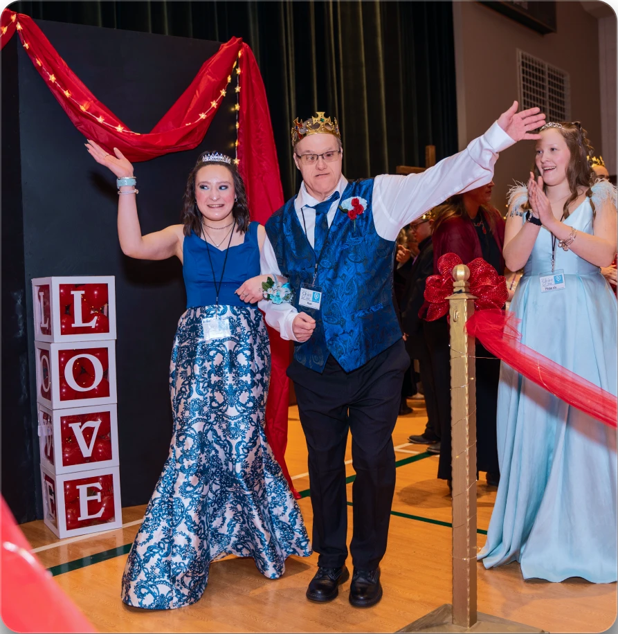 Group of attendees at Night to Shine